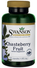 Load image into Gallery viewer, Swanson Chasteberry Fruit 400mg 120 Capsules