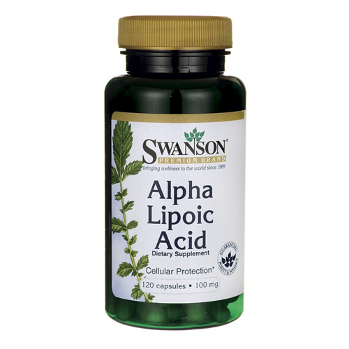 Swanson Alpha Lipoic Acid 100mg 120 Capsules