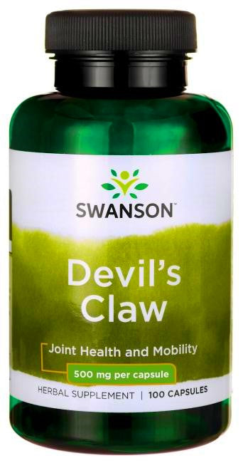 Swanson Devils Claw 500mg 100 CapsulesSwanson Devils Claw 500mg 100 Capsules