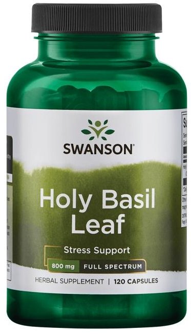 Swanson Full Spectrum Holy Basil Leaf (Tulsi) 400 mg 120 Capsules