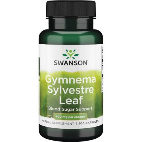 Swanson Gymnema Sylvestre Leaf 400mg 100 Capsules