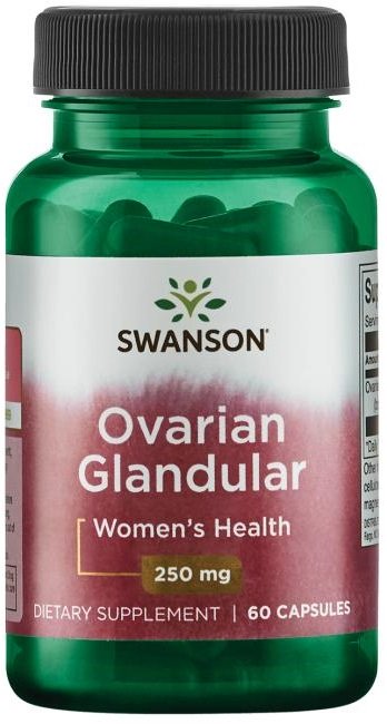 Swanson Ovarian Glandular 250mg 60 Capsules