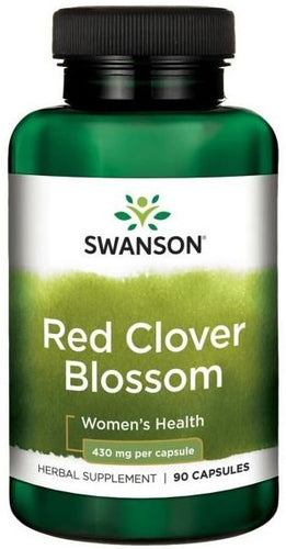 Swanson Red Clover Blossom 430mg 90 Capsules