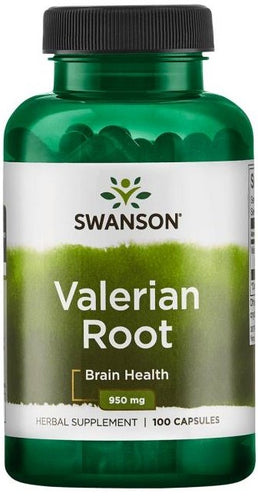 Swanson Valerian Root 475mg 100 Capsules